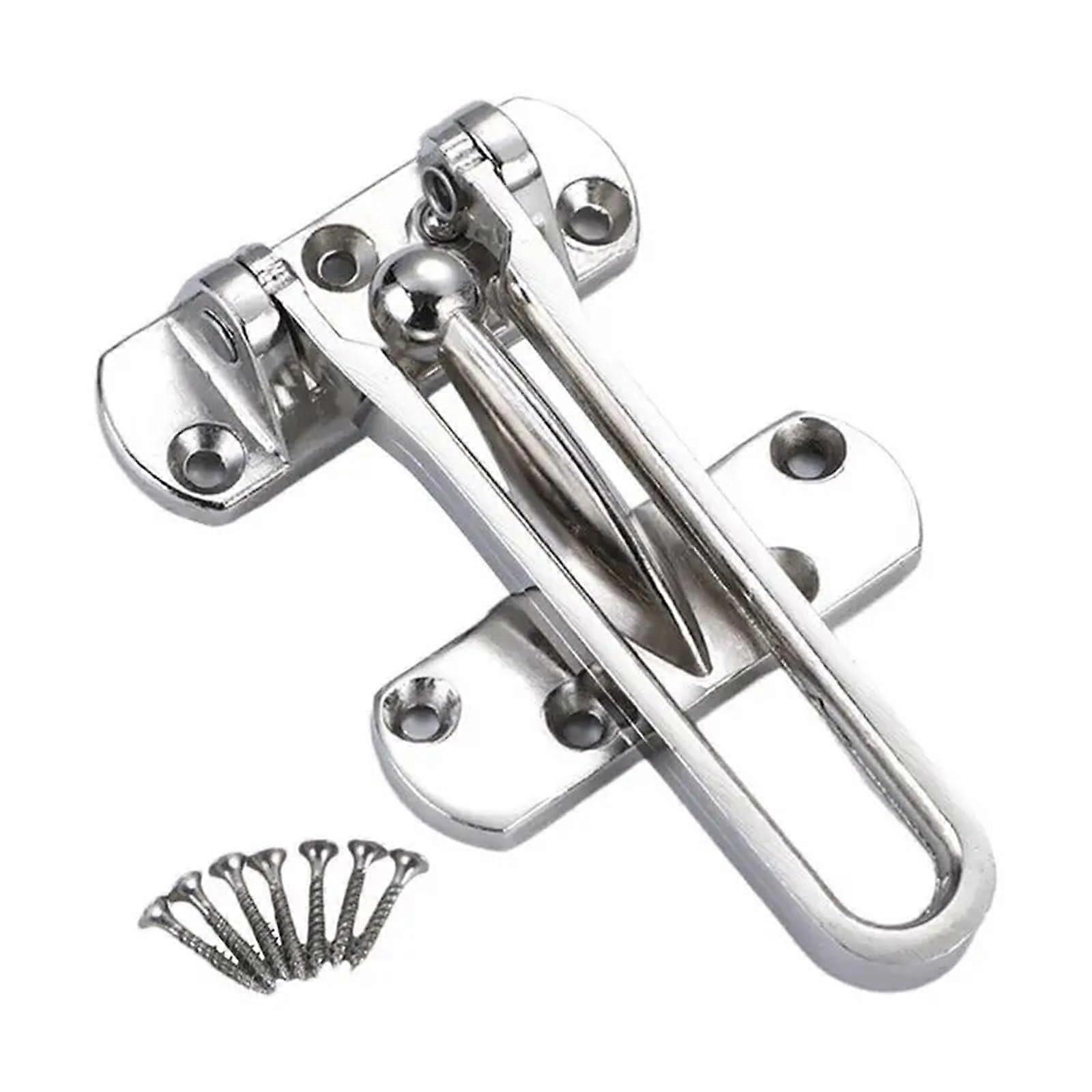 Swing Bar Door Lock 6pcs Durable AntiTheft Security Latch for Apartment Dormitory and Travel