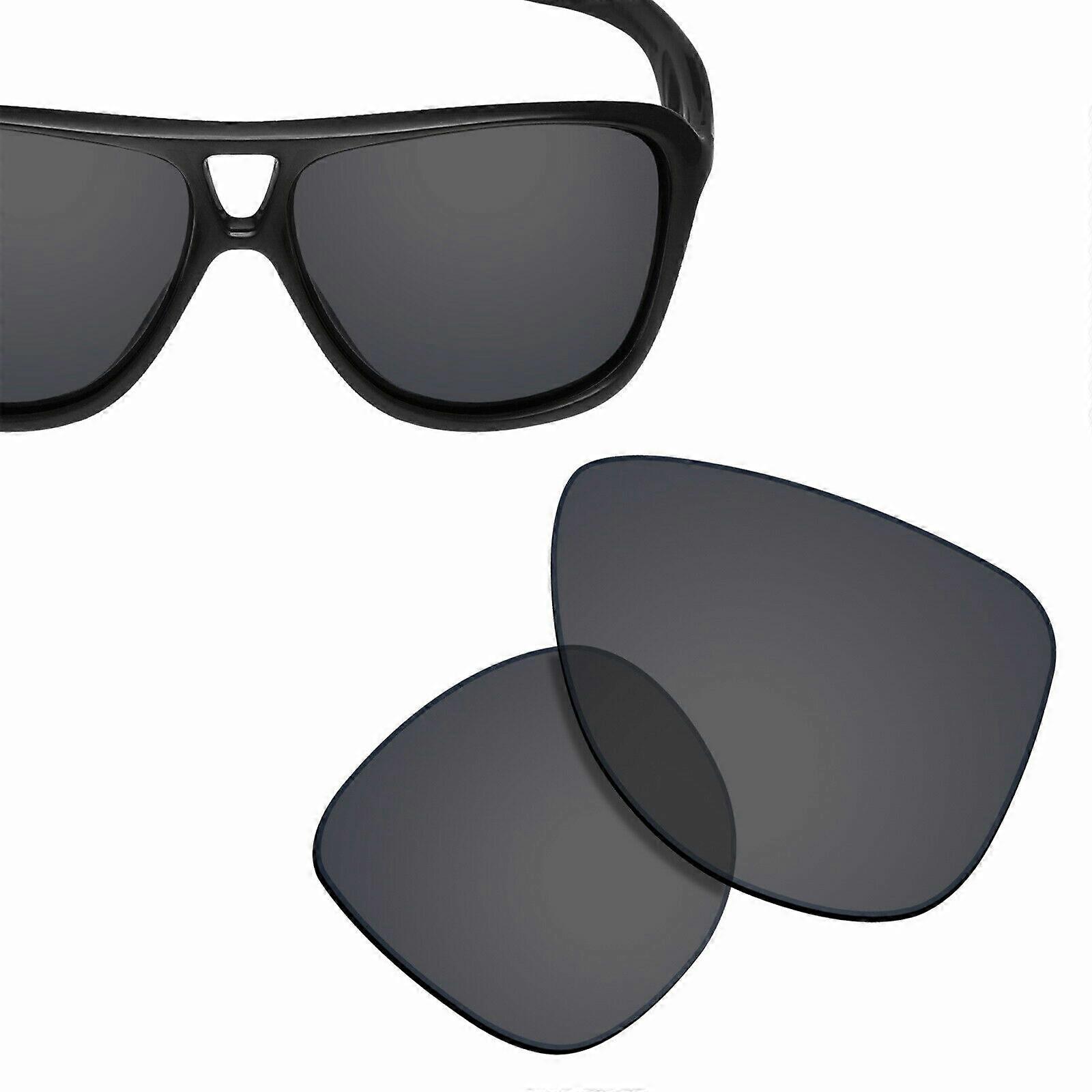 Polarized Replacement Lens for-OAKLEY Dispatch 2 Sunglasses Solid Black UVA&UVB