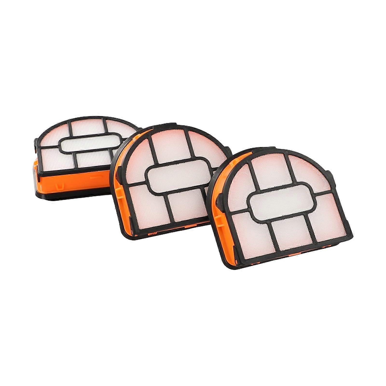 3in1 Replacement Filter 3 Pack, Washable Vacuum Cleaner Filter for Shark HydroVac for Peak Performance