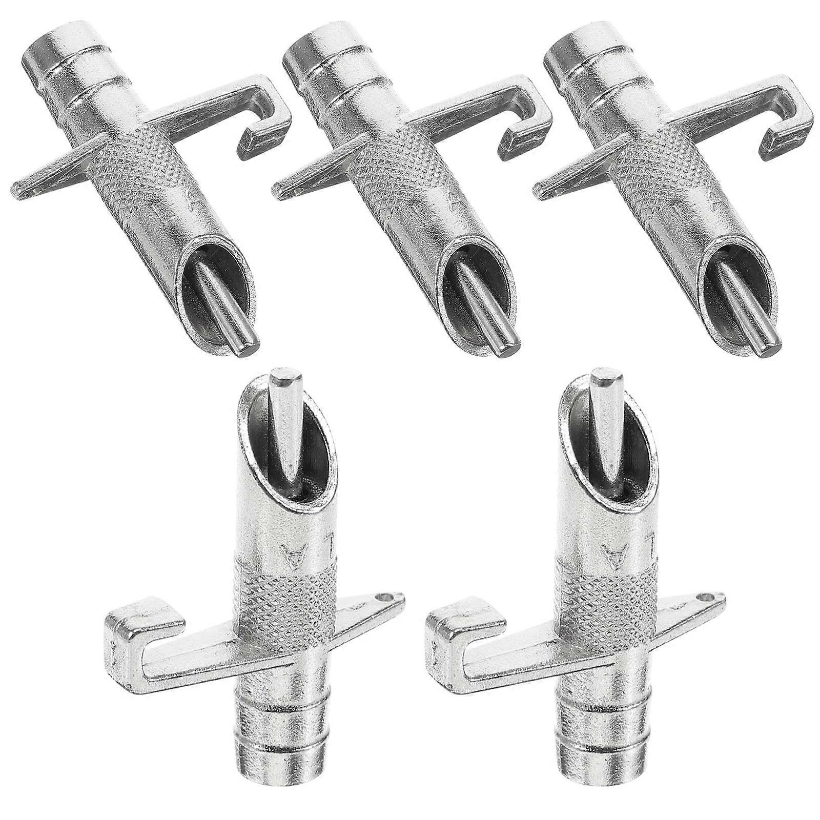 Automatic Rabbit Waterer Nozzles Stainless Steel Feeding Tools 5Pcs