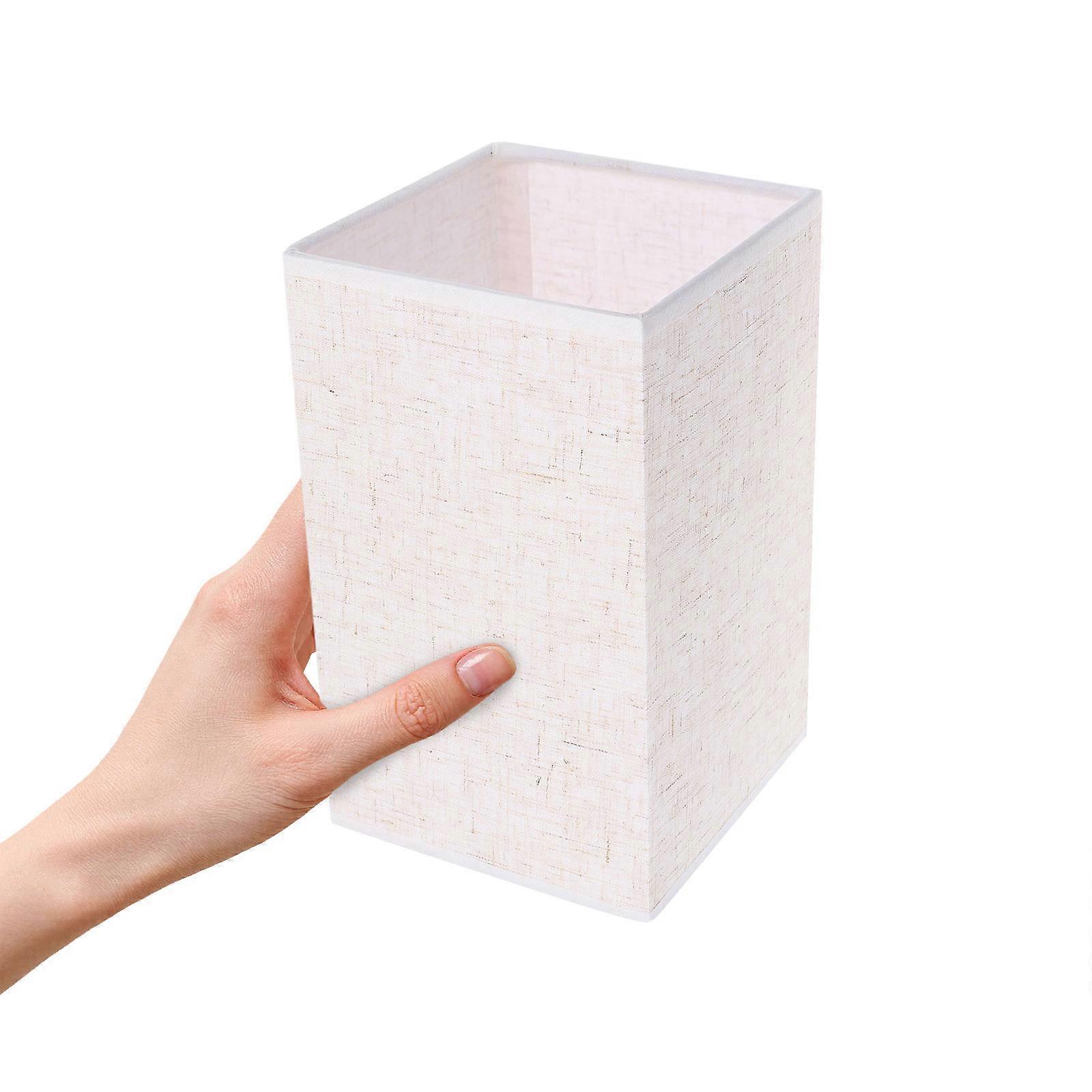Cloth Lamp Shade E27 Square Lamp Shade for Protection
