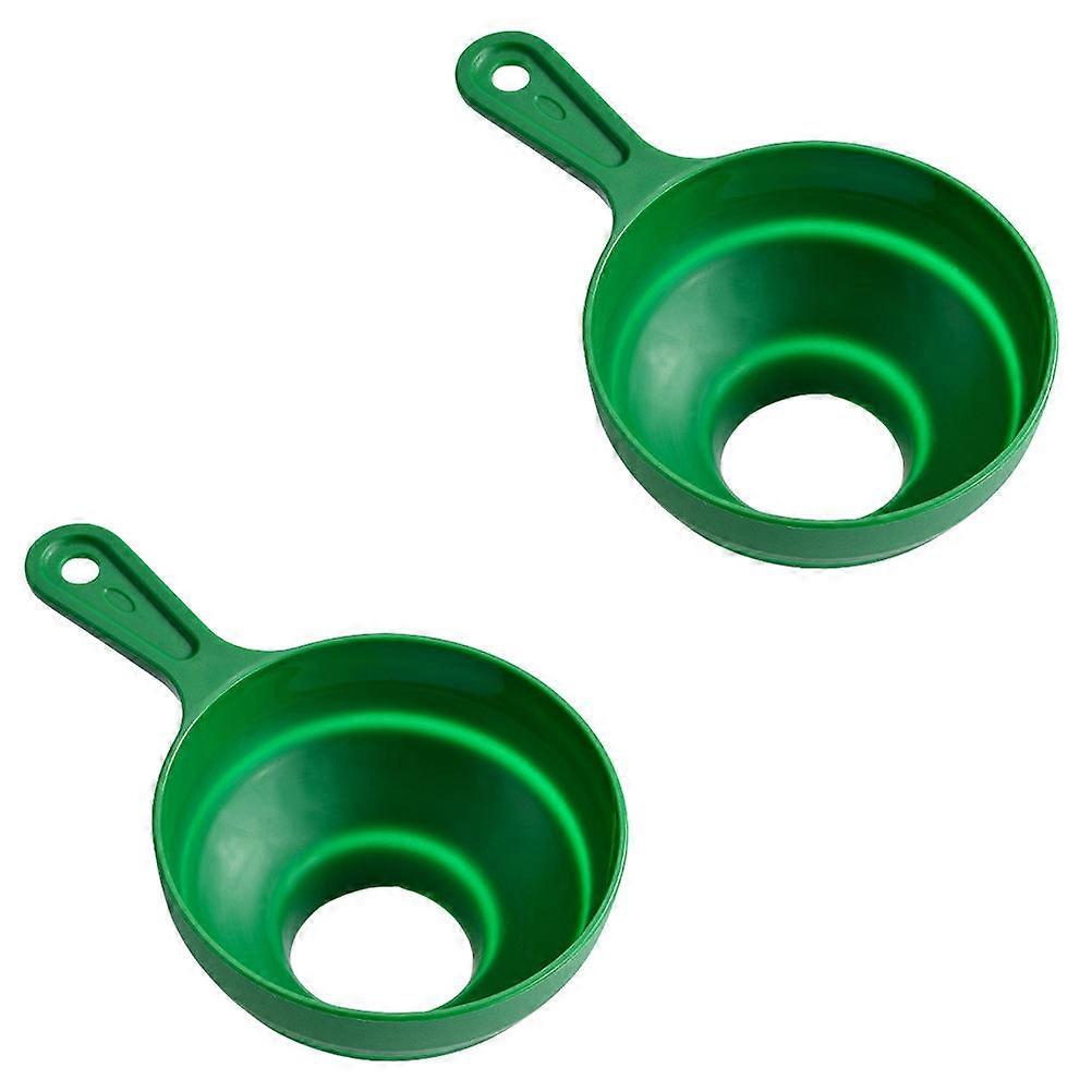 Plastic Folding Funnel for Liquid Transfer 2Pcs Telescopic Kitchen Gadget