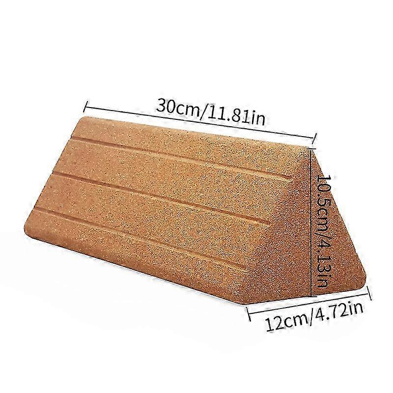 Triangle brick high density cork yoga brick 2025