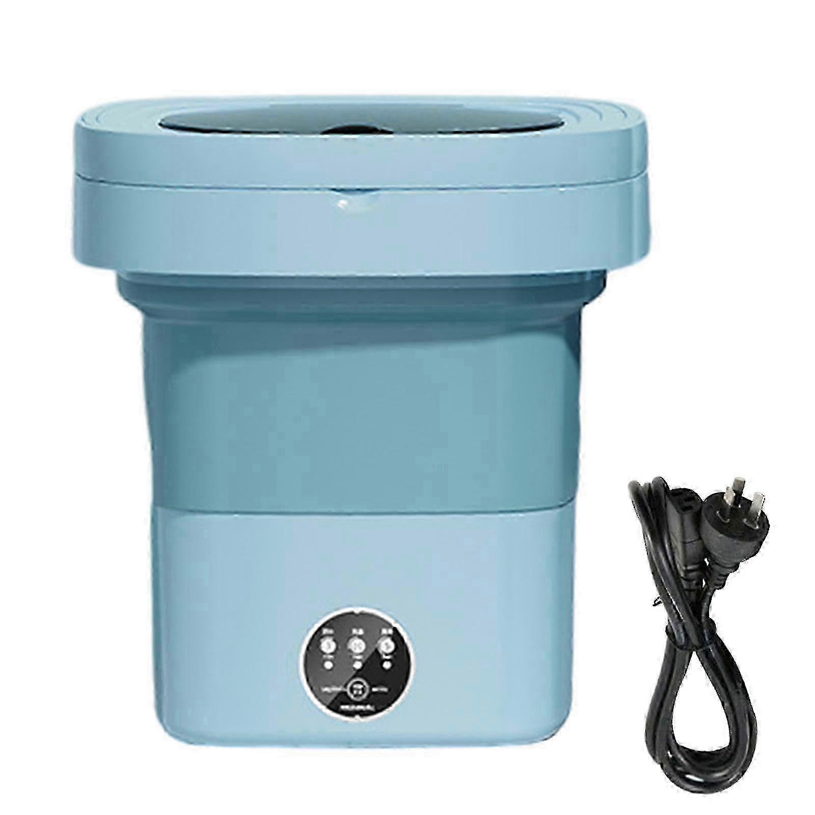 11L Foldable Washing Machine with Spin Dryer & Blue Light Sterilization 25-26