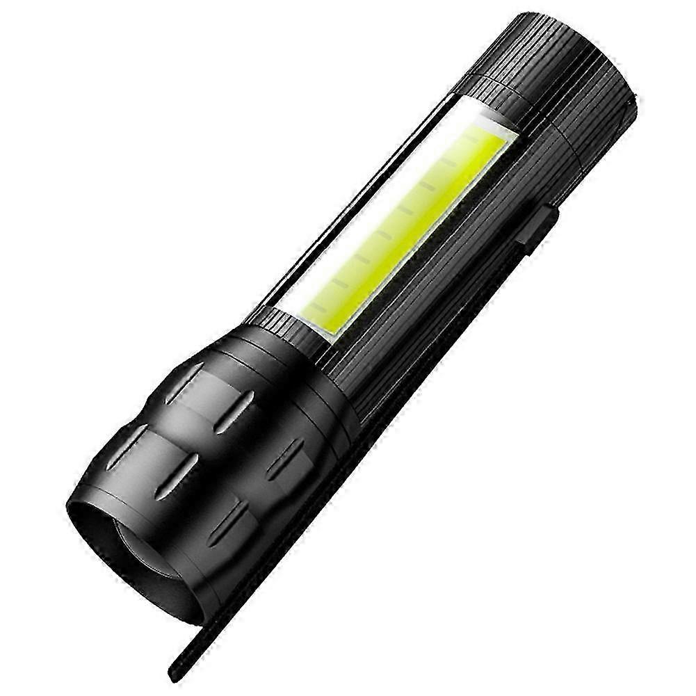 2026 ED Strong Light Emergency Flashlight USB Charging Zoom Mini Flashlight