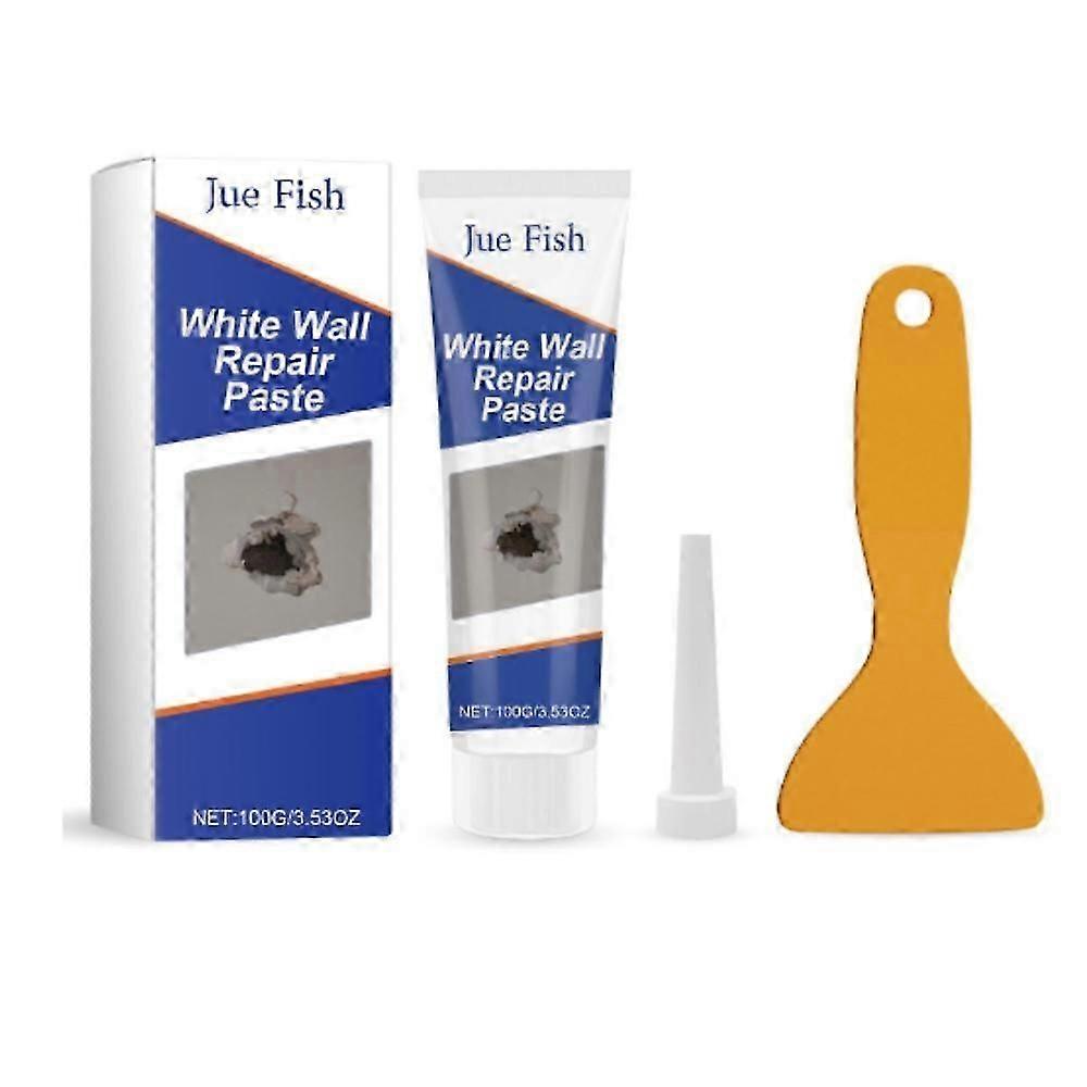 Tokyo Mart Wall Repair Kit, Wall Spackle Paste Mending Agent with Scraper 100G