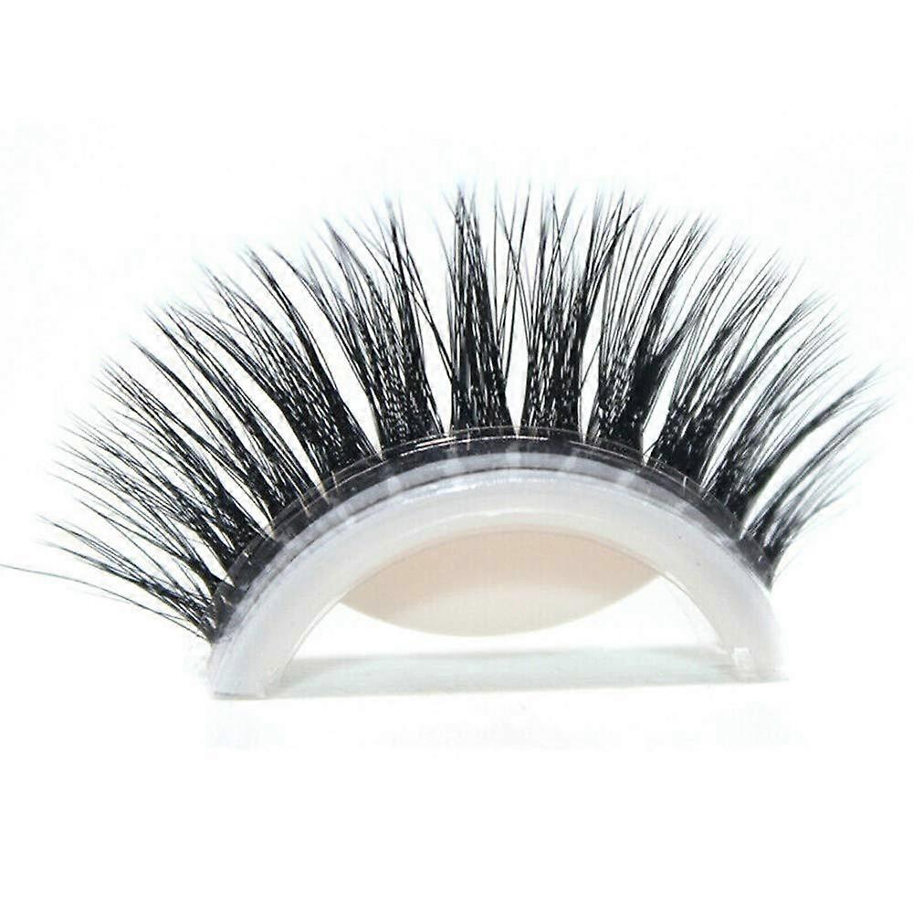 Self Adhesive Eyelashes Glue 3D Reusable Natural Long False Lashes Waterproof 11#