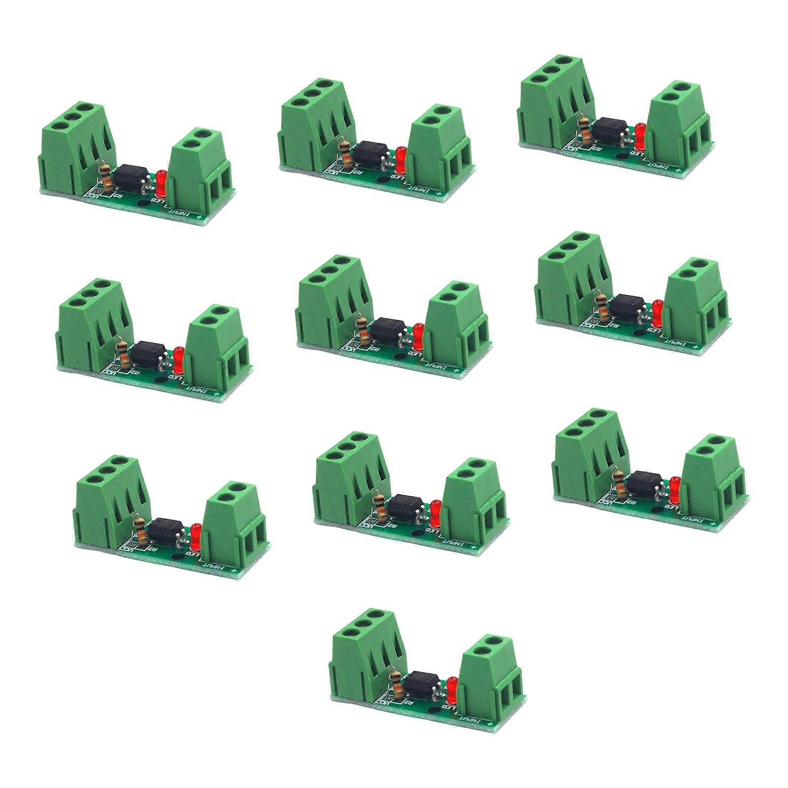 Efficient Snap On Mounted 24V Optocoupler Isolation Module with Broad 3-5V to 24V Input Support for Various Industrial Multicolor