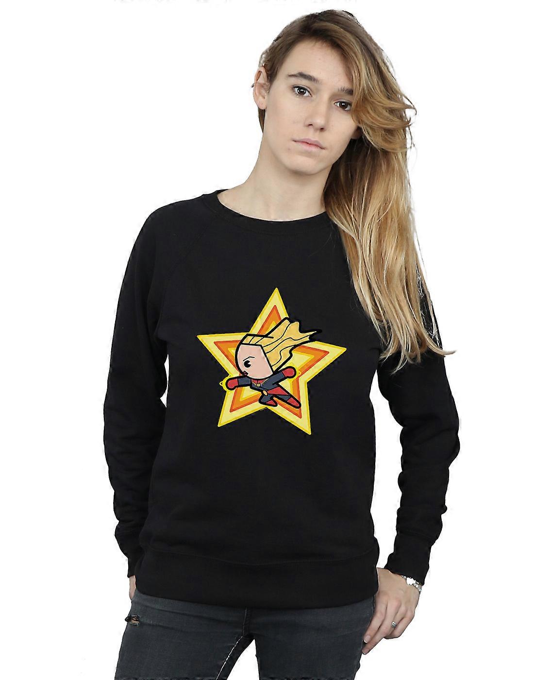 Marvel Women's Kawaii Captain Marvel Sweatshirt