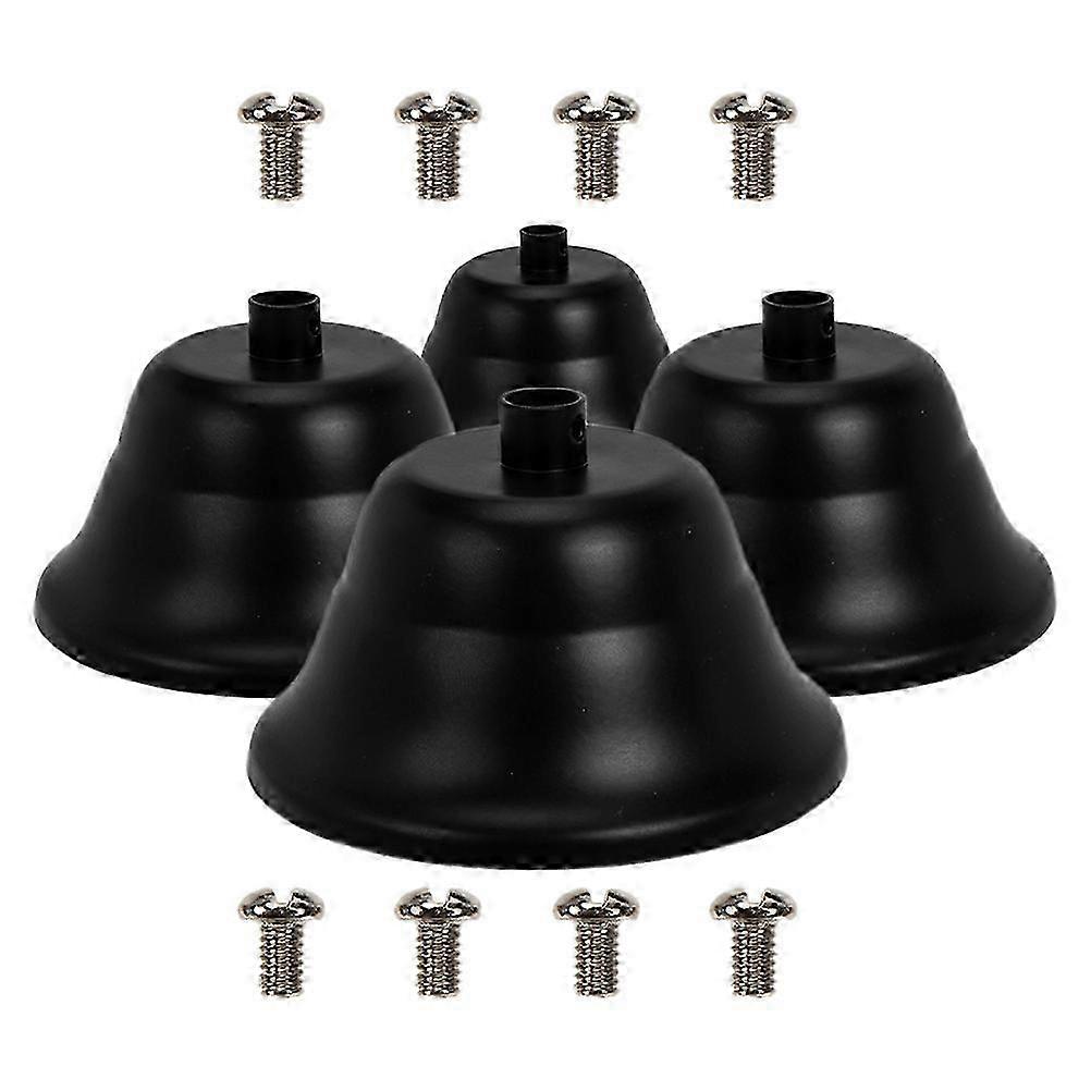 Canopy Lights Plate Ceiling Light Fixture for Indoor Use 4Pcs Set