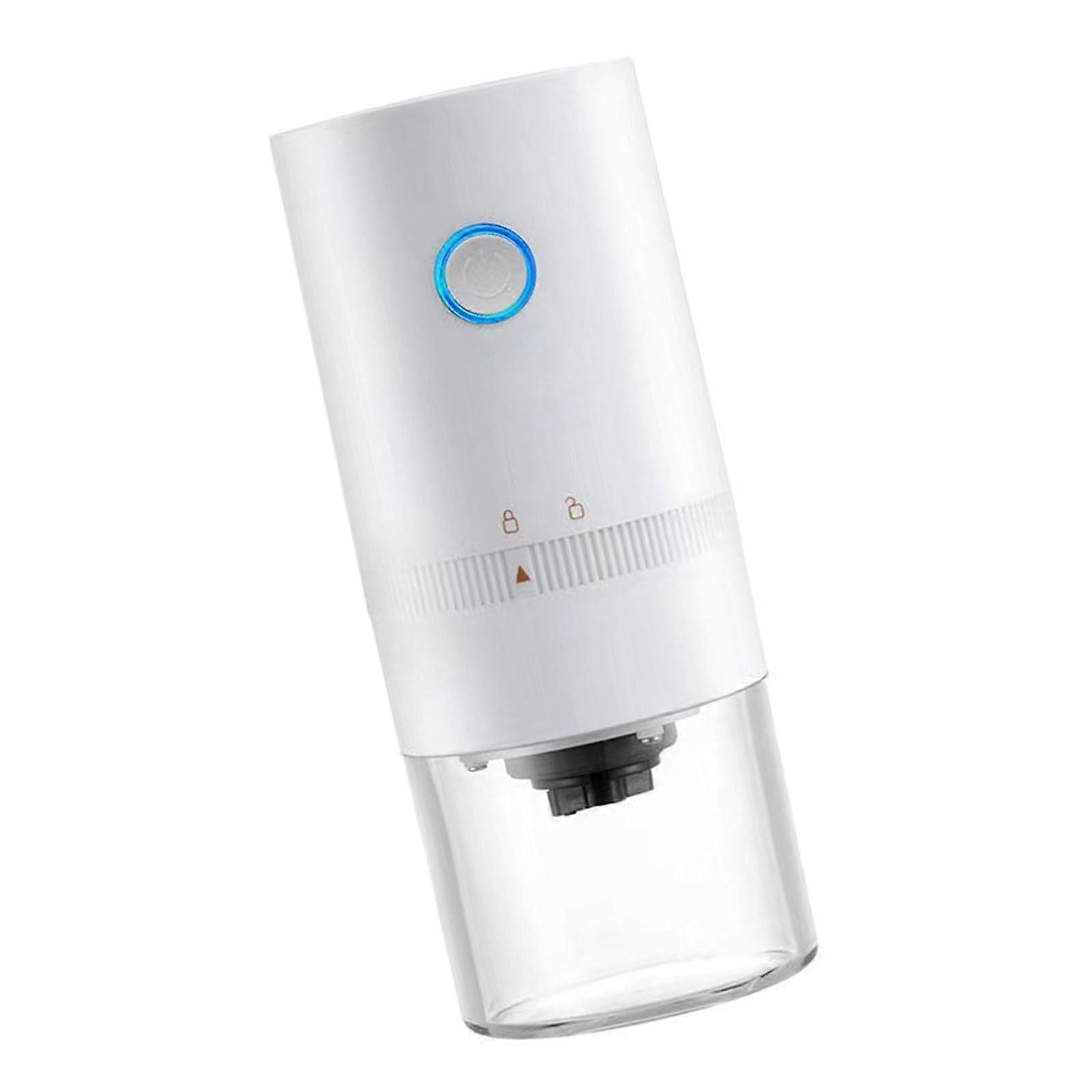 Electric Coffee Grinder with Ceramic Burr, 1500mAh Battery, Adjustable Grind Settings, MultiColor