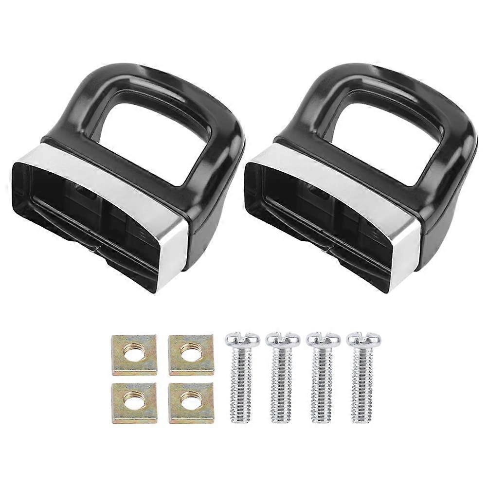 Cookware Side Handles HeatResistant Ergonomic Grip for Pressure Cooker Replacement Black 2Pcs