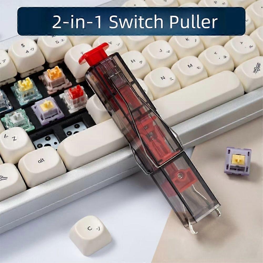 High Quality 2 in 1 Keycaps Puller Multifunctional Disassembly Tool Switch Puller Remove and Replace Mechanical Keyboards Tools