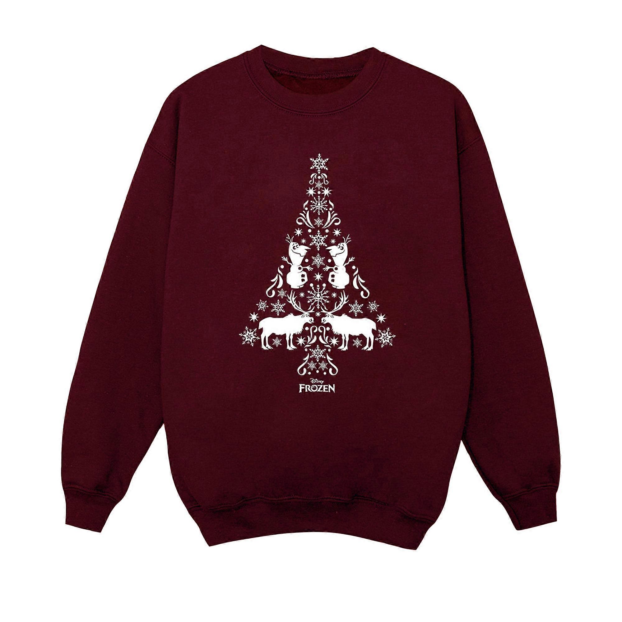 Disney jungen eingefroren Weihnachtsbaum Sweatshirt