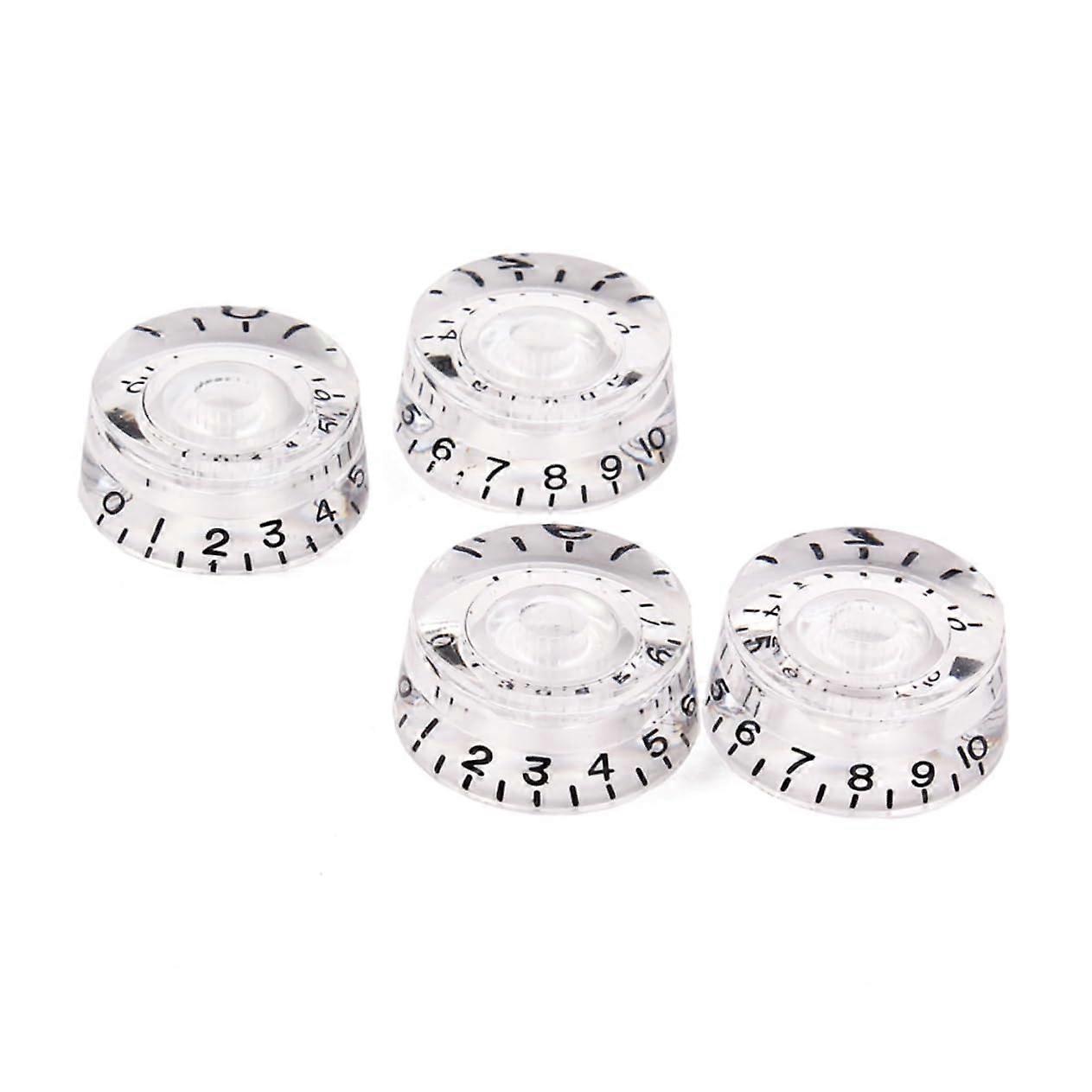 Guitar Knobs Set for Electric Guitar, Easy Volume and Precise Tone Control, Quick Replacement, 4Pack