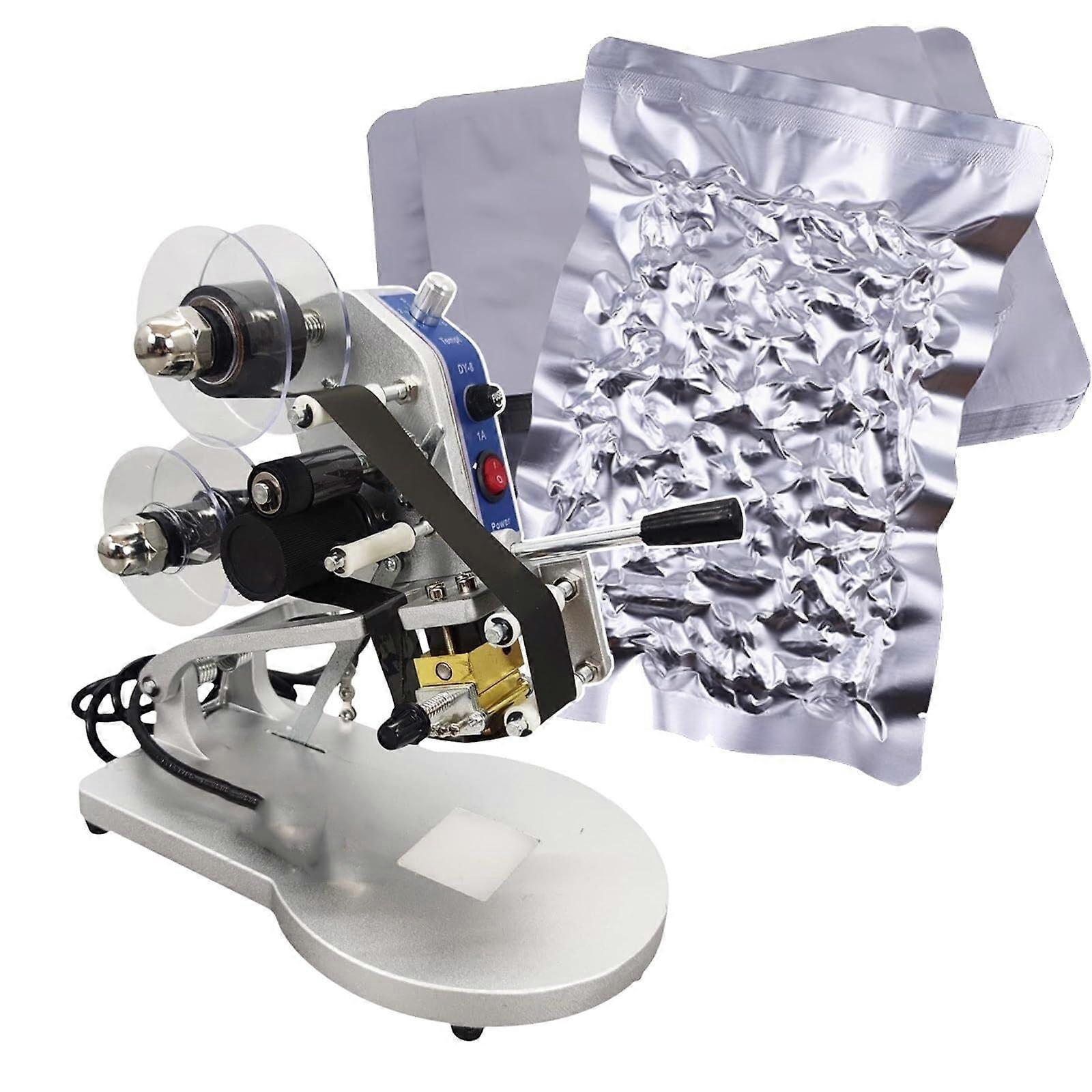 Thermal Ribbon Coding Machine with Clear Contrast Printing for Flexible Packaging and Date Labels