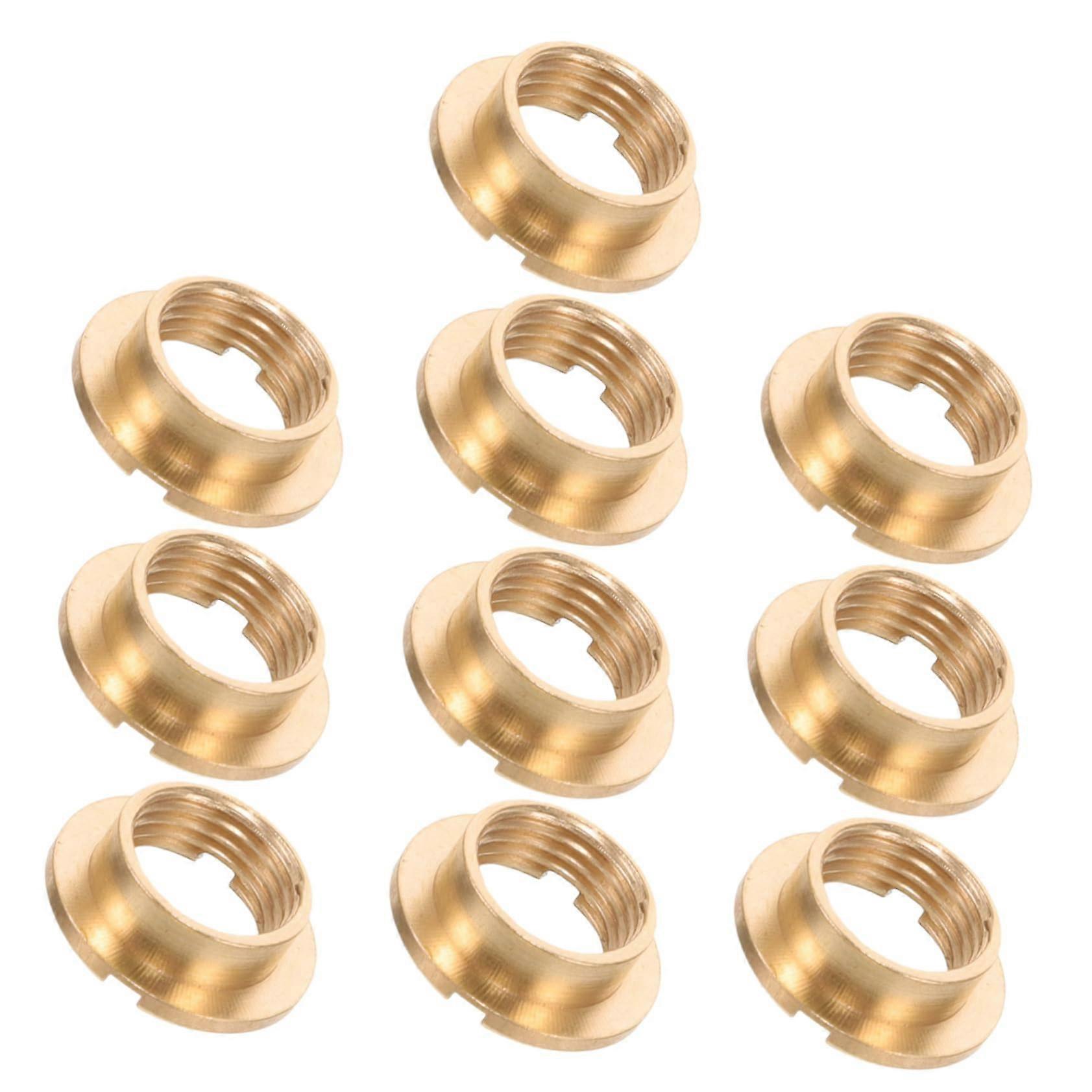 Quartz Clock Movement Nut 10pcs Durable Clock  Parts for DIY Wall Clock Replacement