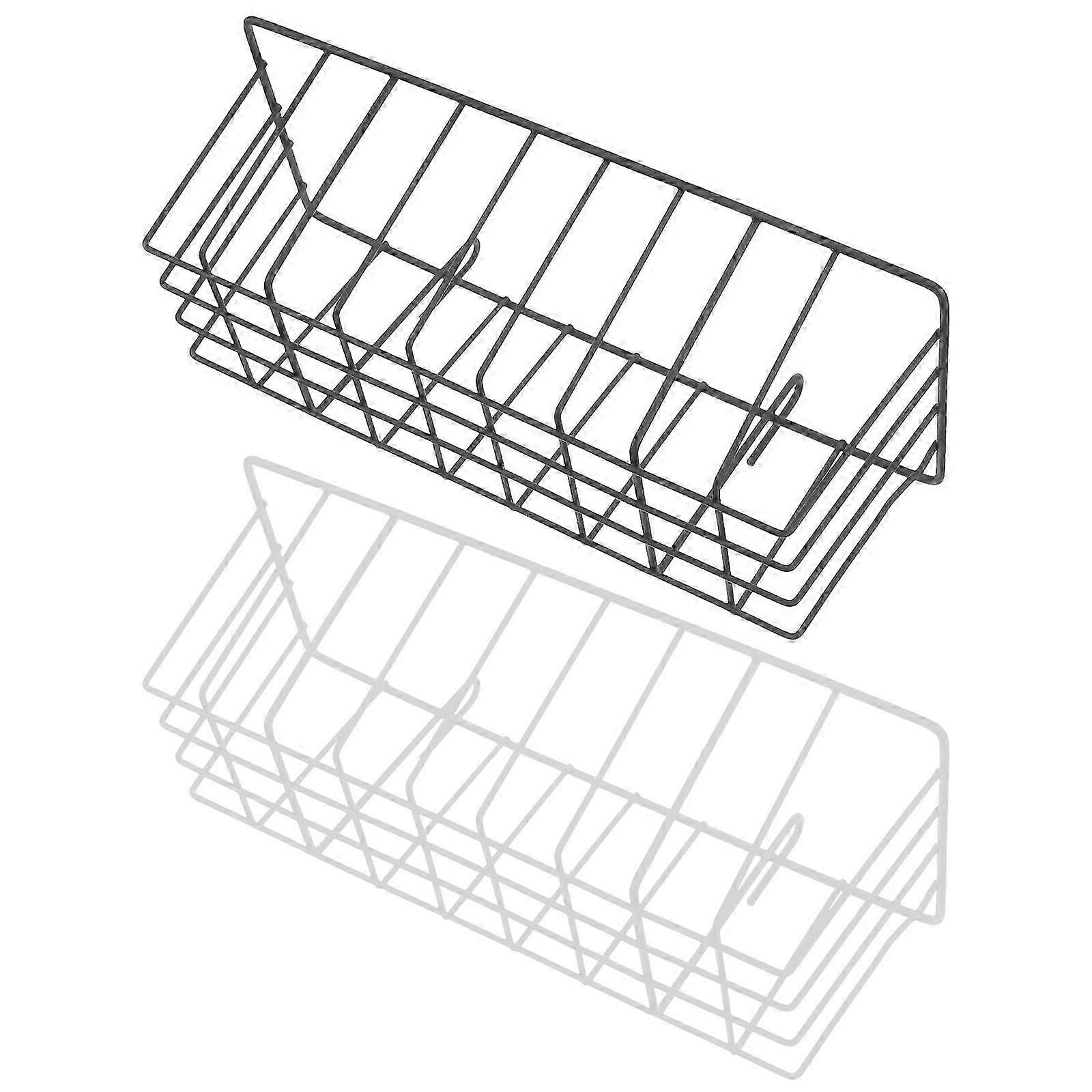 Assorted Color Rabbit Hay Feeder Iron Rack Hanging Holder 2Pcs for Storage