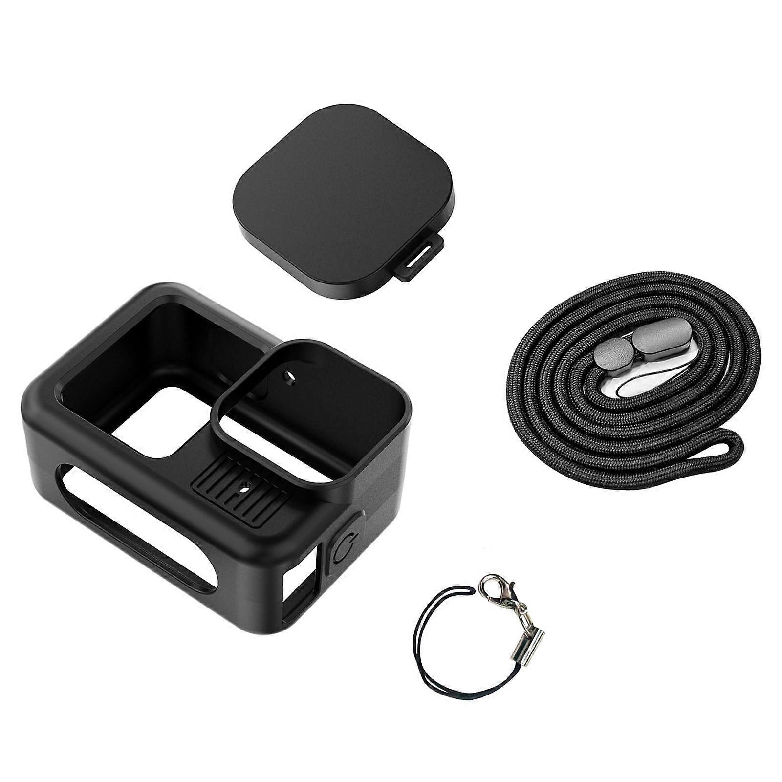 Camera Silicone Case with Lens Cover Shockproof Dustproof Impact Resistant Protection Bundle 2