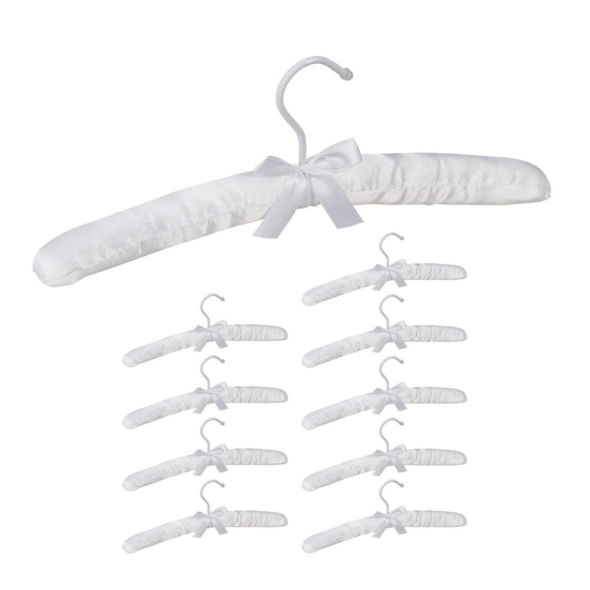 Satin coat hanger
