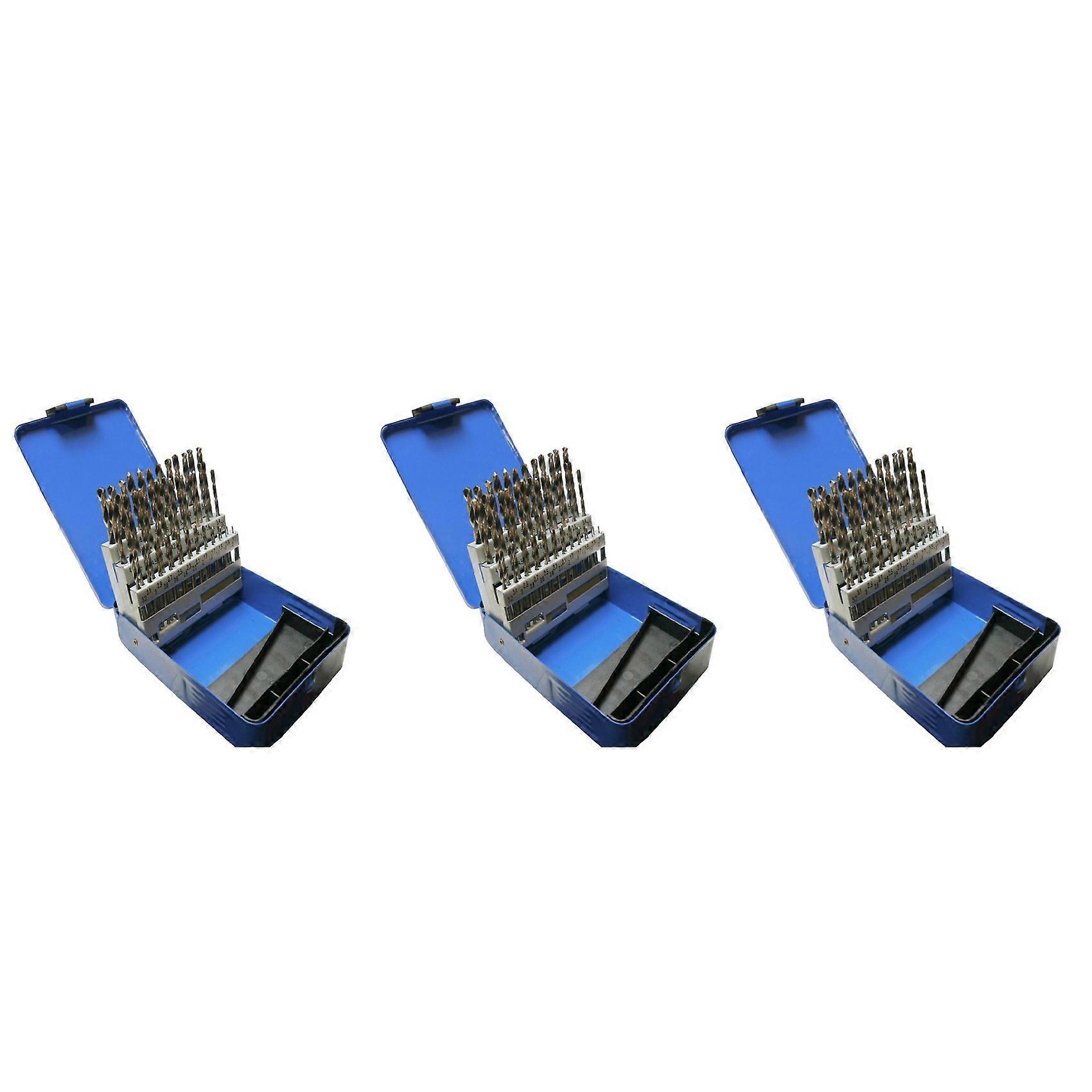 153pc Engineering Drill Bit Set Hss 1 - 6mm in 0.1mm Increments