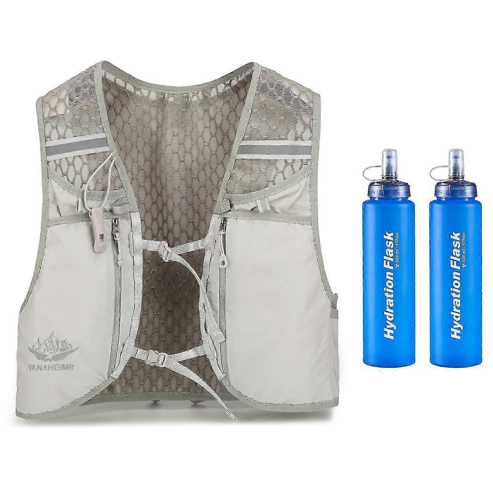 VANAHEIMR Adjustable Hydration Vest for Running, Hiking, Riding
