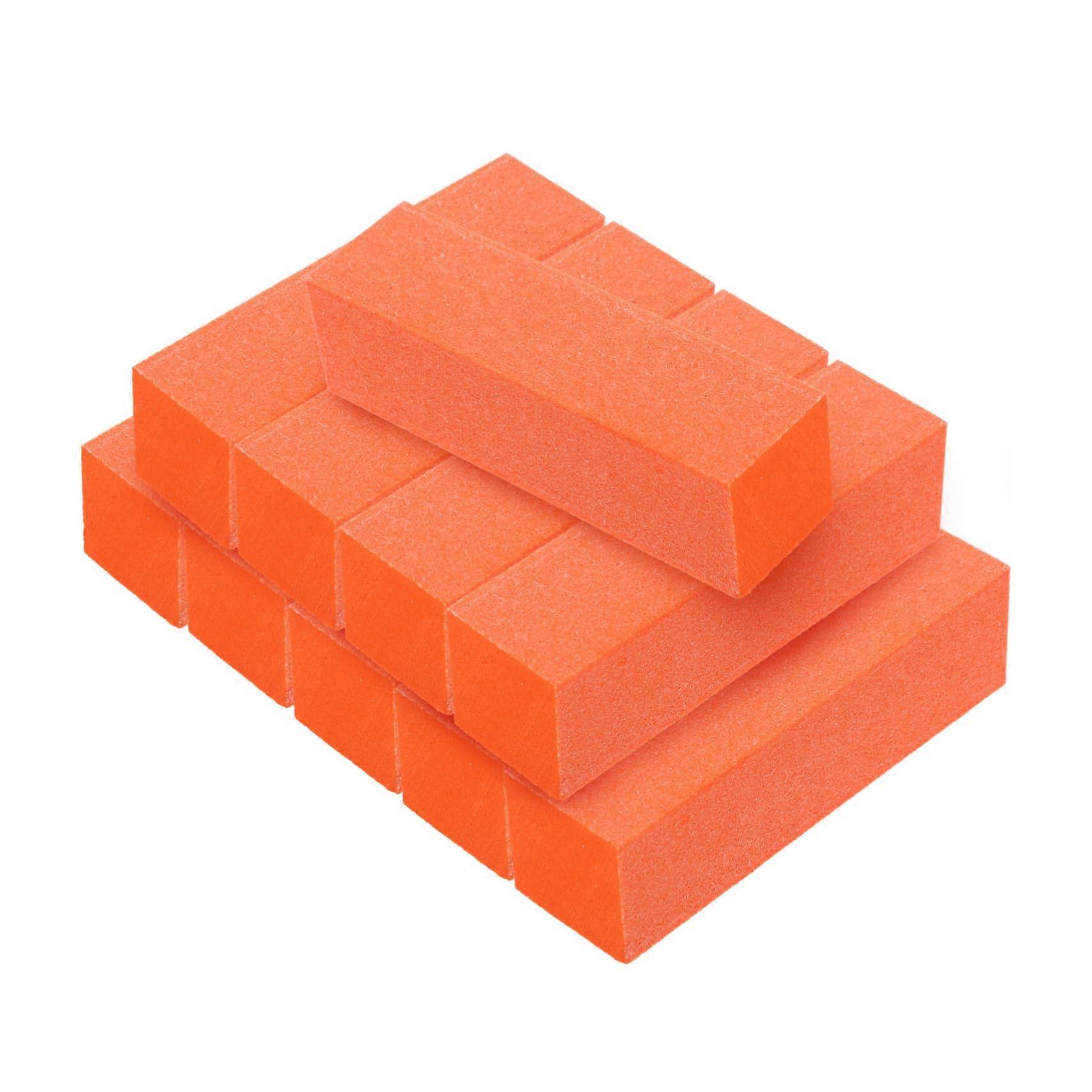 10pcs DualSide Nail Buffer Block Set, Soft Sponge Nail File for Gentle Manicure Care