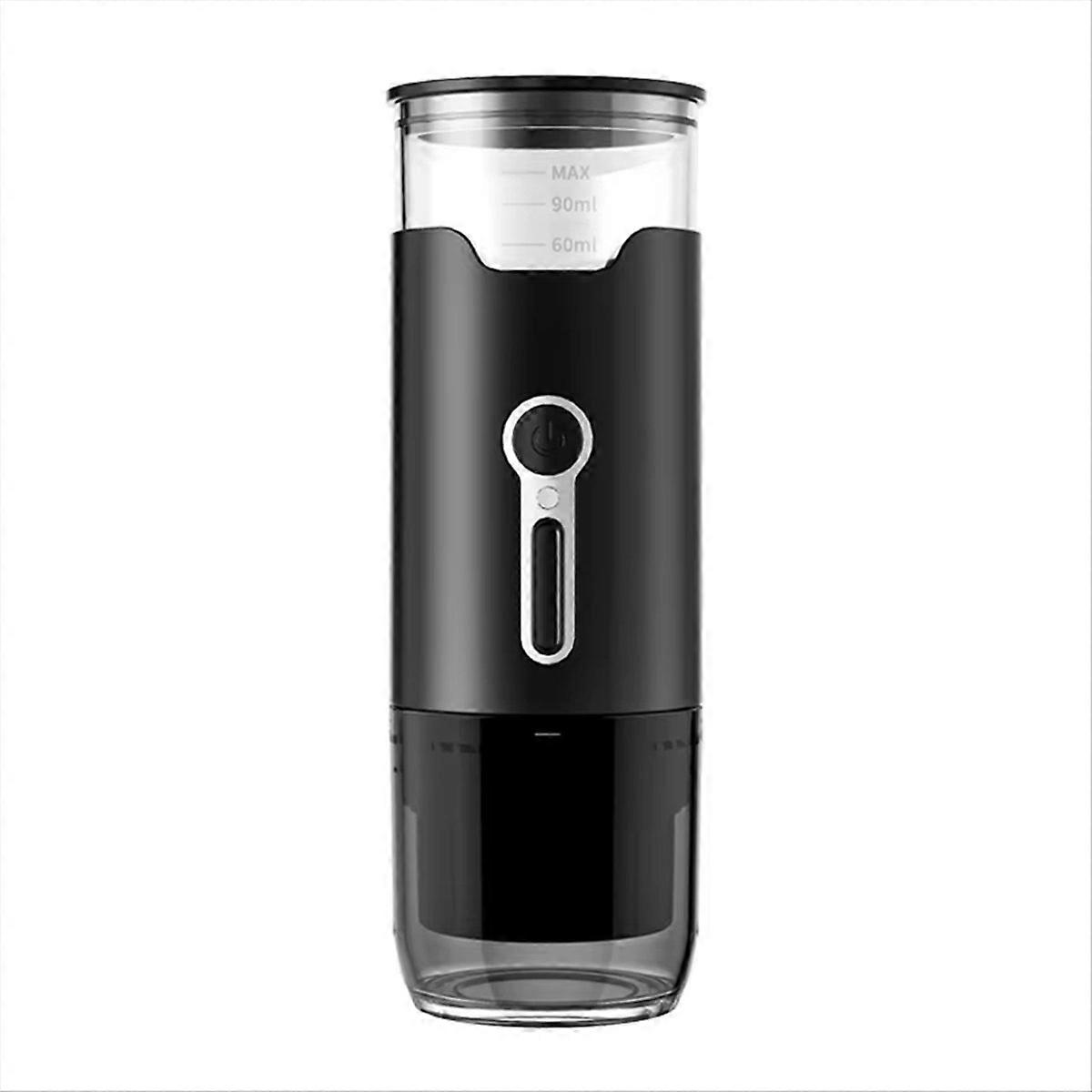 Compact Electric Coffee Maker,Portable Capsule & Powder Brewer