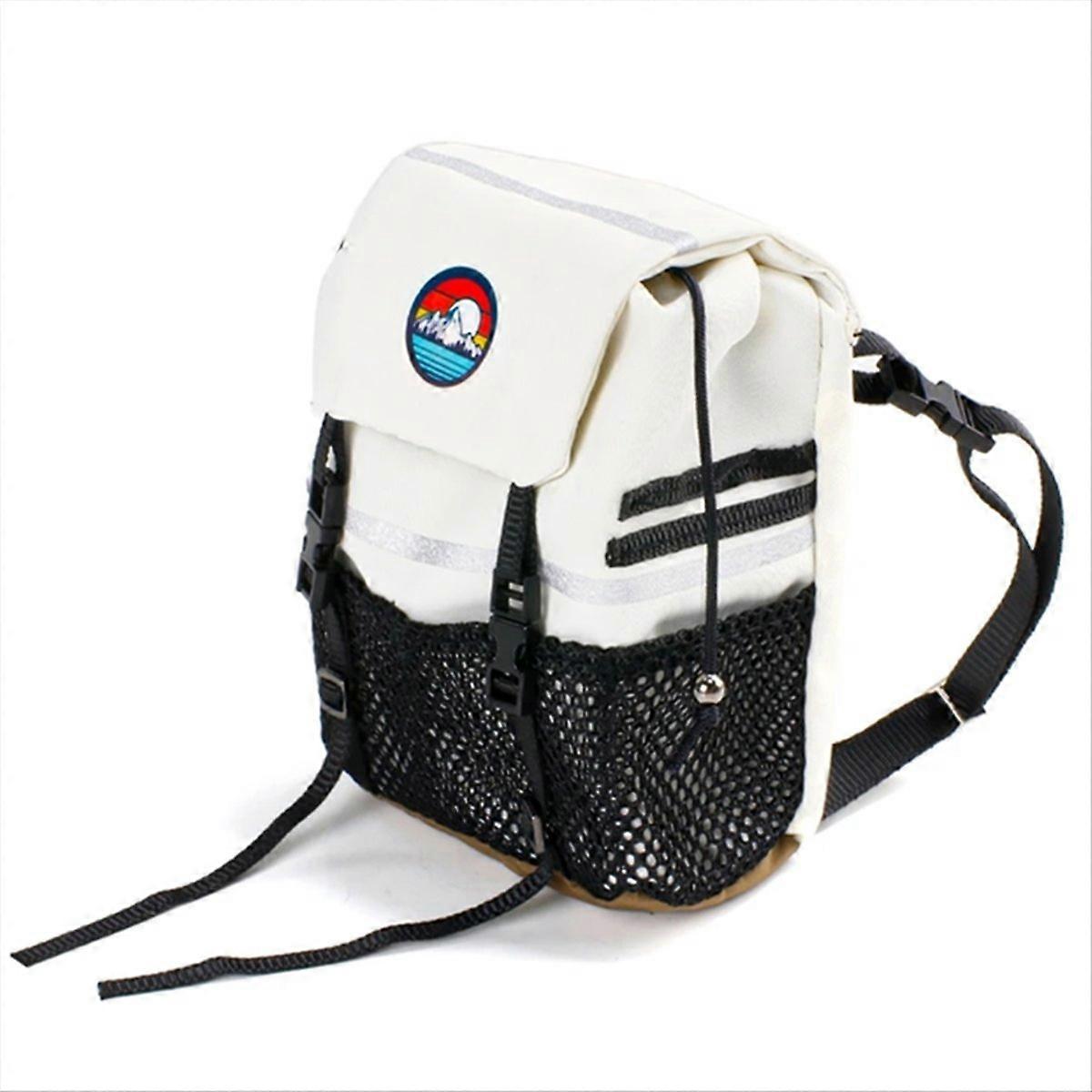 Simulation Backpack Shovel Storage Bag,White bag