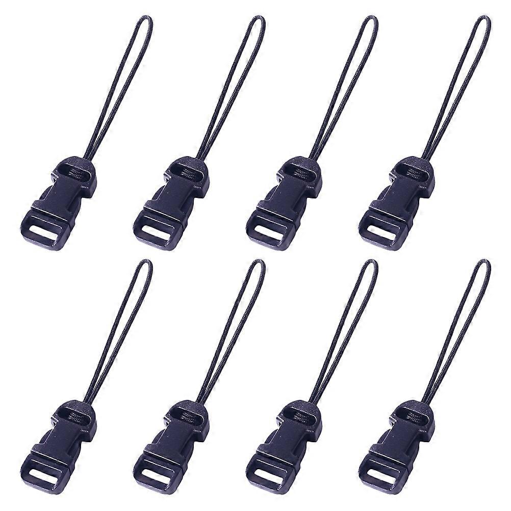 Camera Strap Adapter Quick Release Qd Loop Connector Set of 8 Black ABS