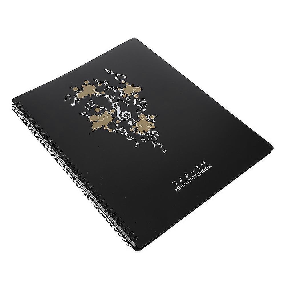 Music Folder for Piano Score Organizer with 4Pcs Sheet Holder