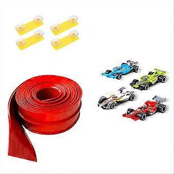 Car Ramp Toy 5m Flexible with 4 Racing Cars for Kids-jianc