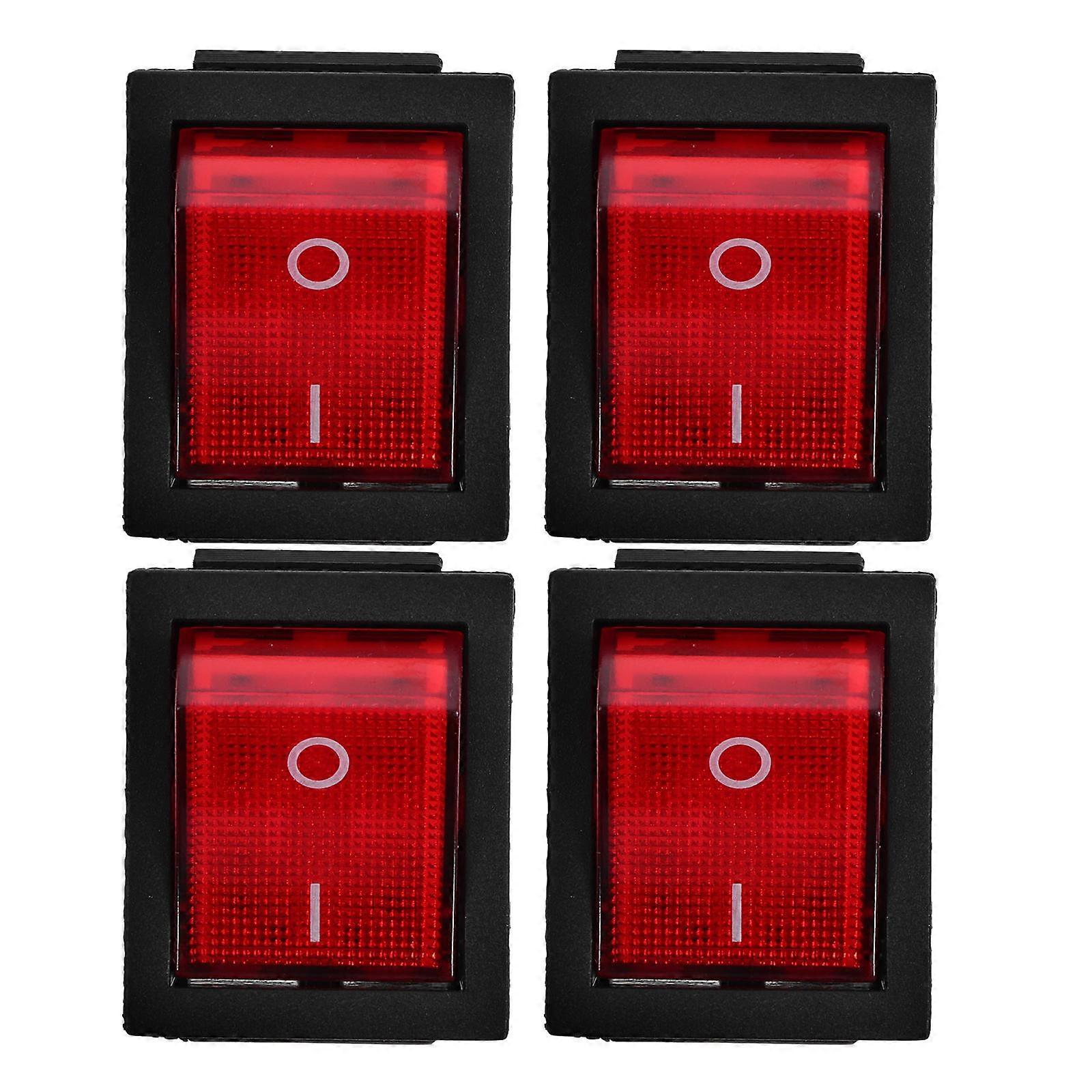 Durable Generator Engine Rocker Switch for Manual Control 8Pcs