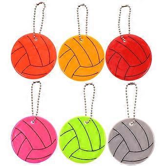 Bicycles Reflectors Keychains for Warning with 18Pcs for Safety Use