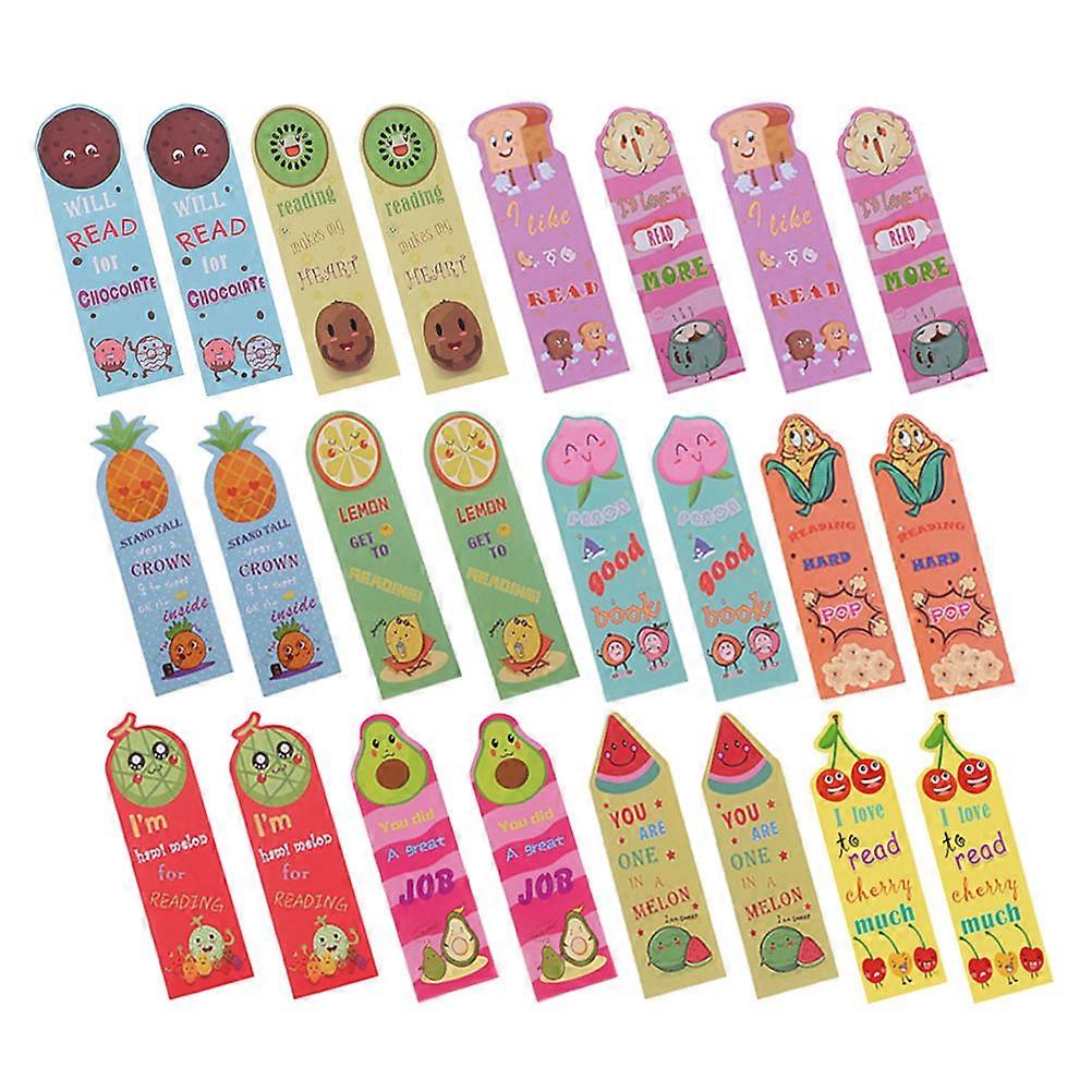 Scented Bookmarks for Decoration 36Pcs Assorted Colors