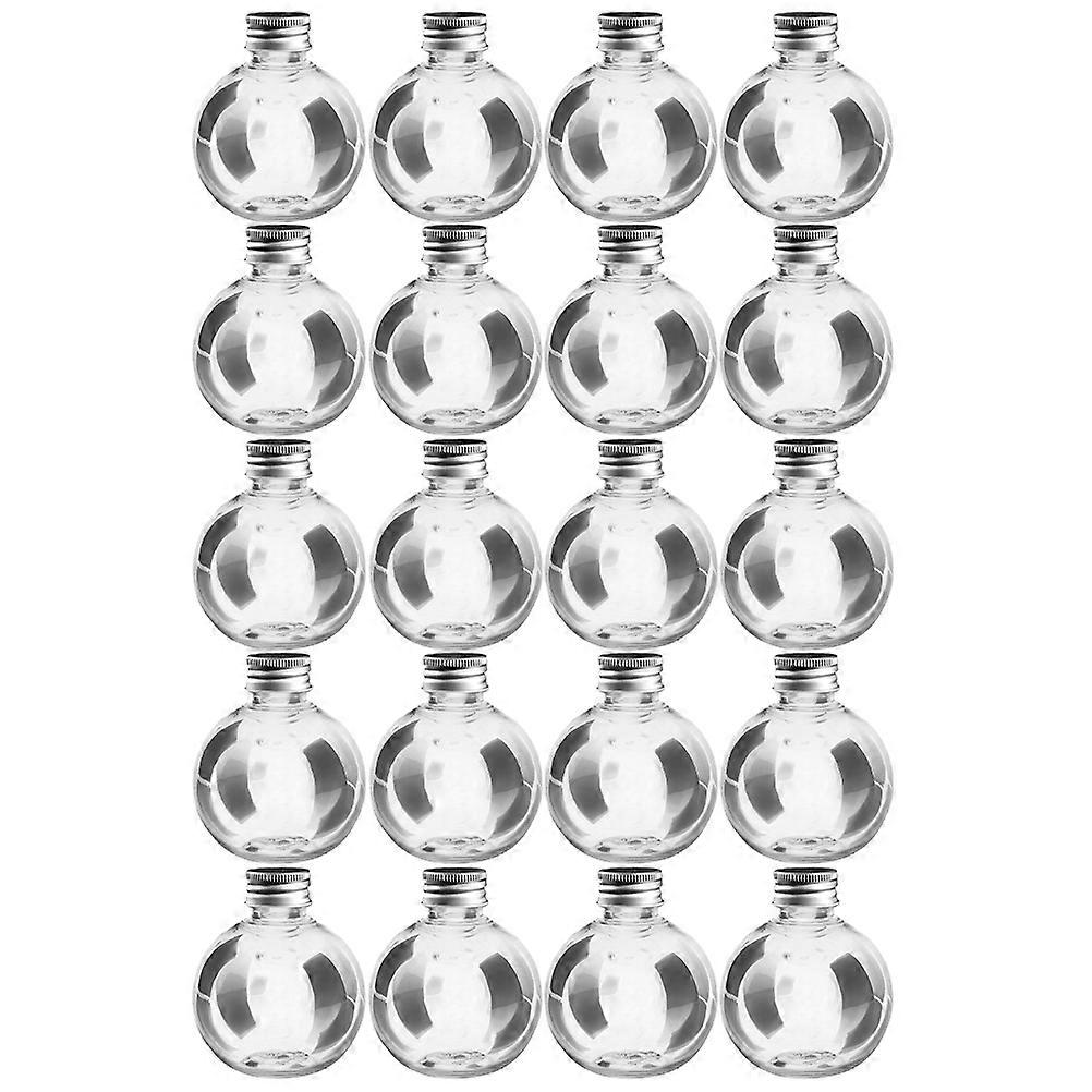 Spray Bottle Bulb Bottle for Storage Use Plastic Transparent 20Pcs Set