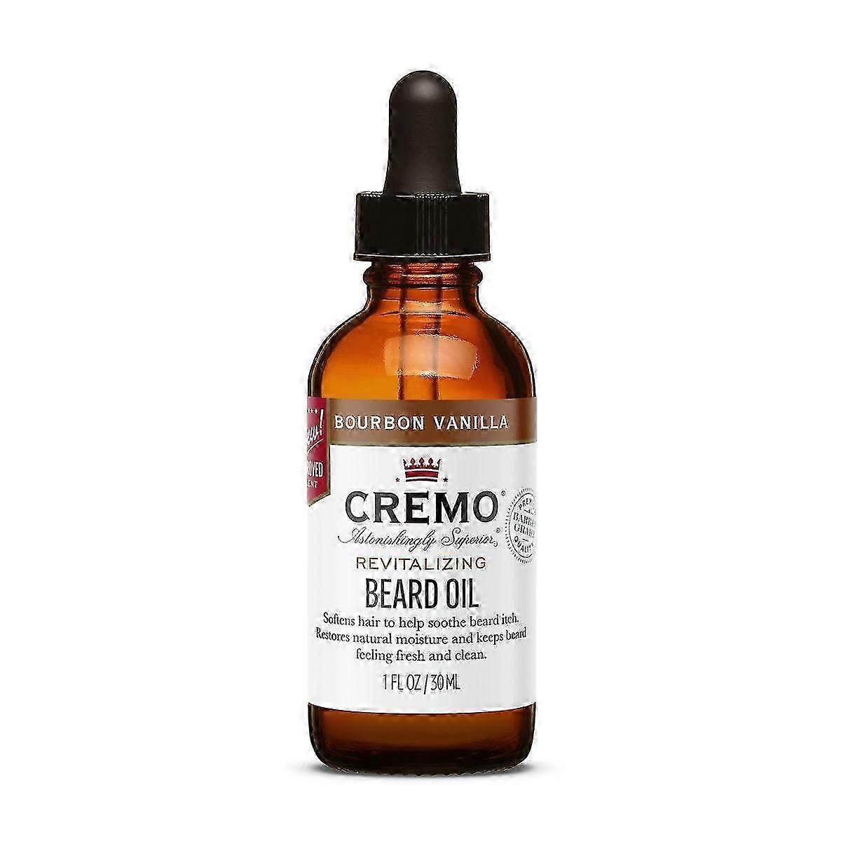Beard Oil, Bourbon Vanilla, 1 Oz