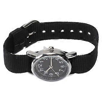Kids Waterproof Quartz Wristwatch with Braided Band for Boys and Girls