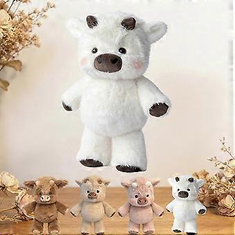Peluche de vaca de las Tierras Altas de 45 cm, peluche ultrasuave, regalo envasado al vacío para niños, linda almohada de vaca de las Tierras Altas para niños y niñas.