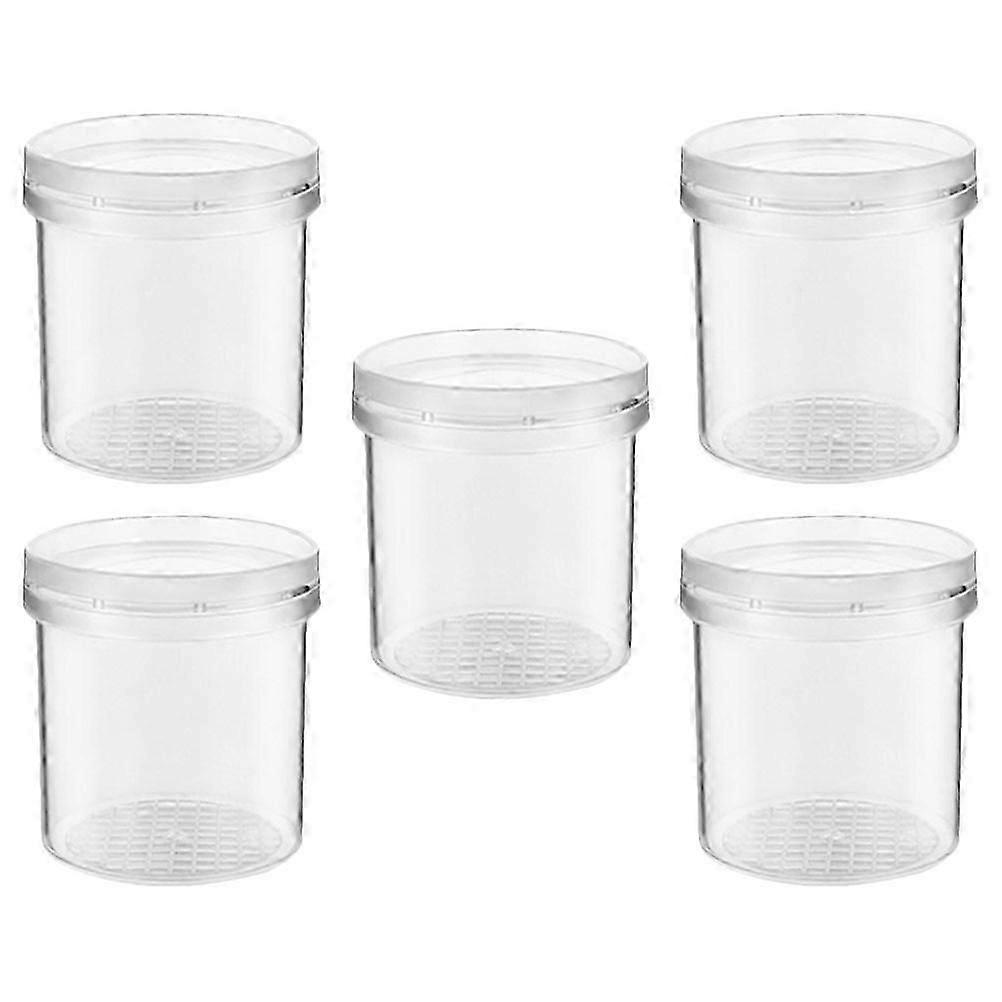 Insect Observation Box Multi-Function Magnifying Jars for Outdoor Use 5Pcs