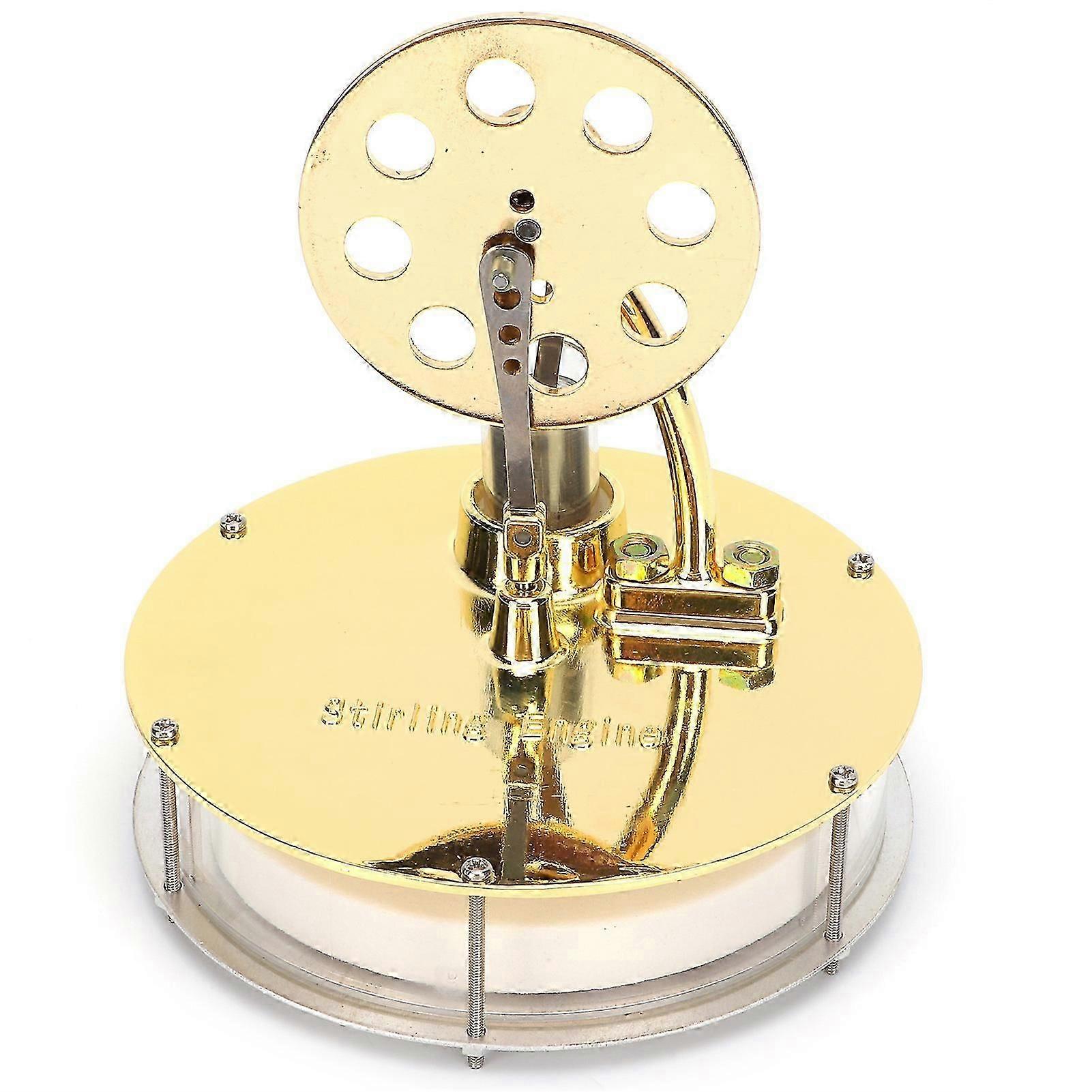 Low Temperature Stirling Engine, Mixer Engine Model, Steam Engine, Cryogenic Science Experiment Toy