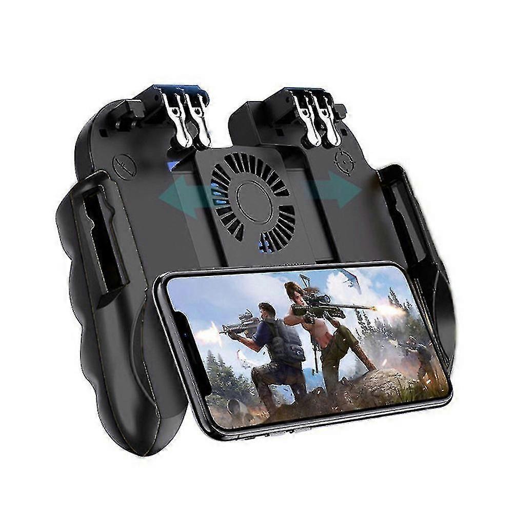 4 Triggers Mobile Game Controller Compatiple For Pubg/cod Mobile/fotnite Grip Gamepad