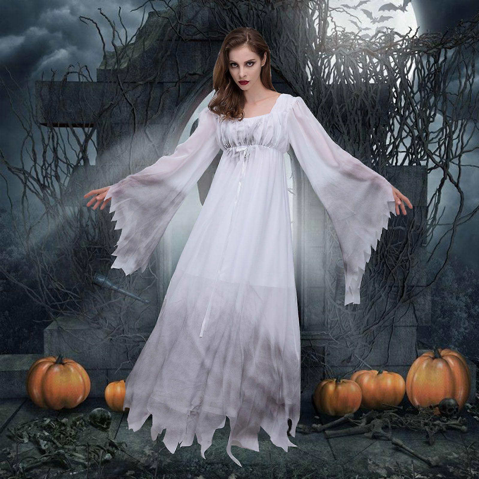 zombie bridesmaid dress Custom Size Ivory Burlesque zombie Bride corset mermaid style dress with long train and moss and veil Glamtastik