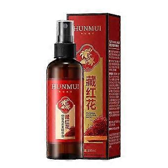 Cujmh Han Lun Meiyu Saffraan Zwart Ganoderma Polygonum Multiflorum Haarverzorging Essence No-wash Spray Formule voor Zwarte Haarverzorging en Voeding ZZ31