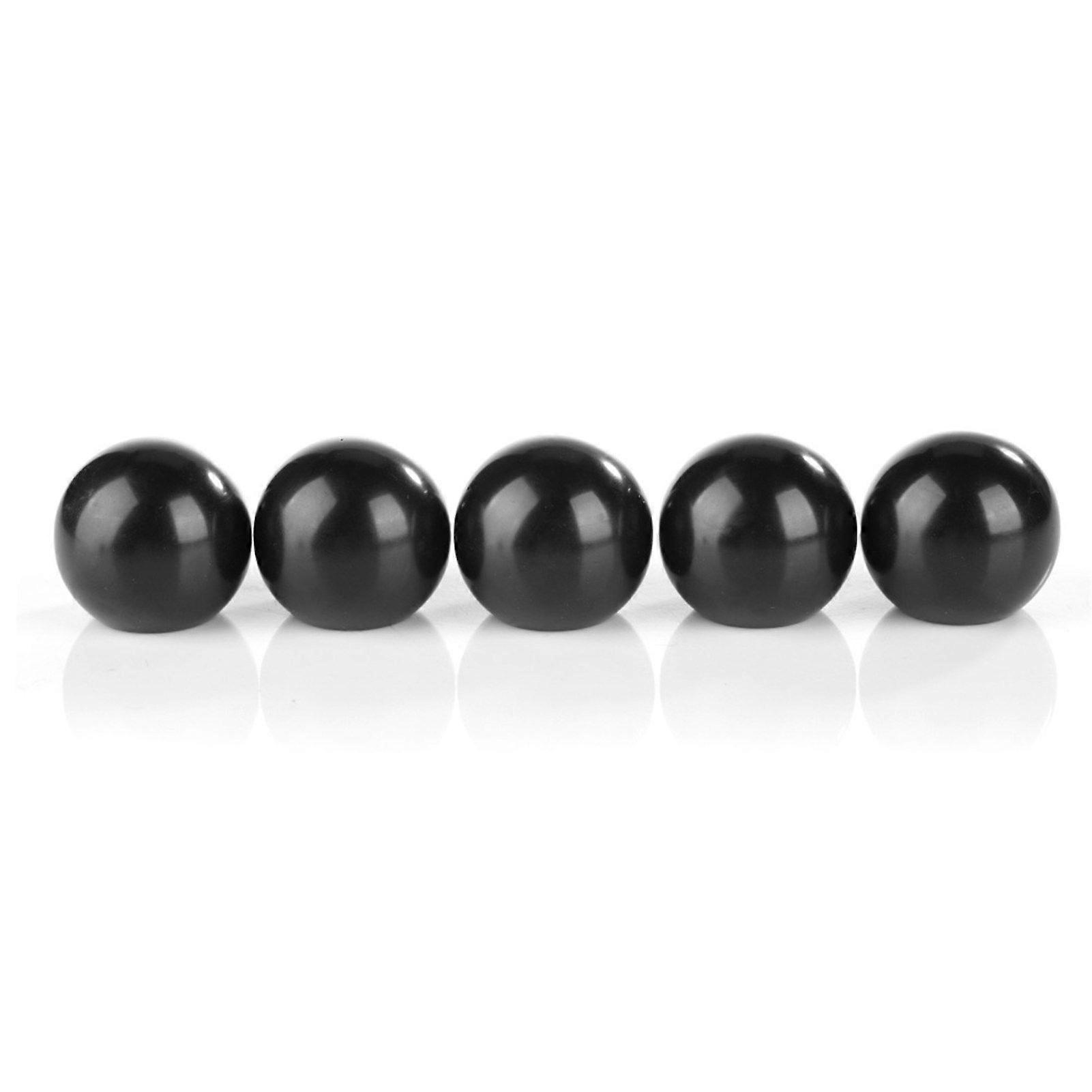 5pcs BM6*25 Round Bakelite Ball Gear Lever Shift Knob Machine Tool Replacement Copper Insert