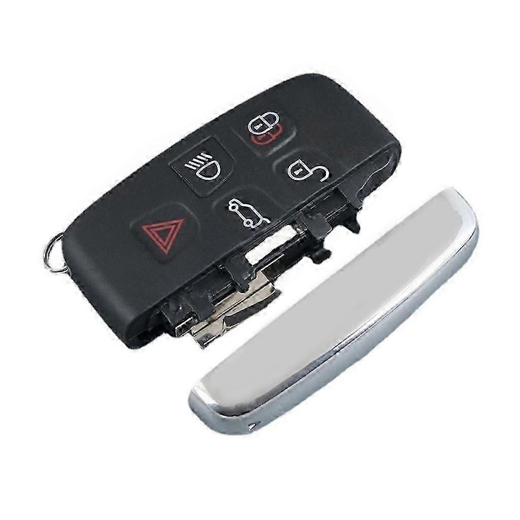 Upgraded 5 Button Car Key Fob Cover Replacement Remote Key Case Shell Durable