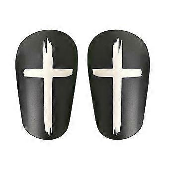 1 Pair Mini Soccer Shin Guards Anti-slip Kids Teens Adults Soccer Players Miniature Shin Pads Protectors Football Games Protective Equipment-Yvan