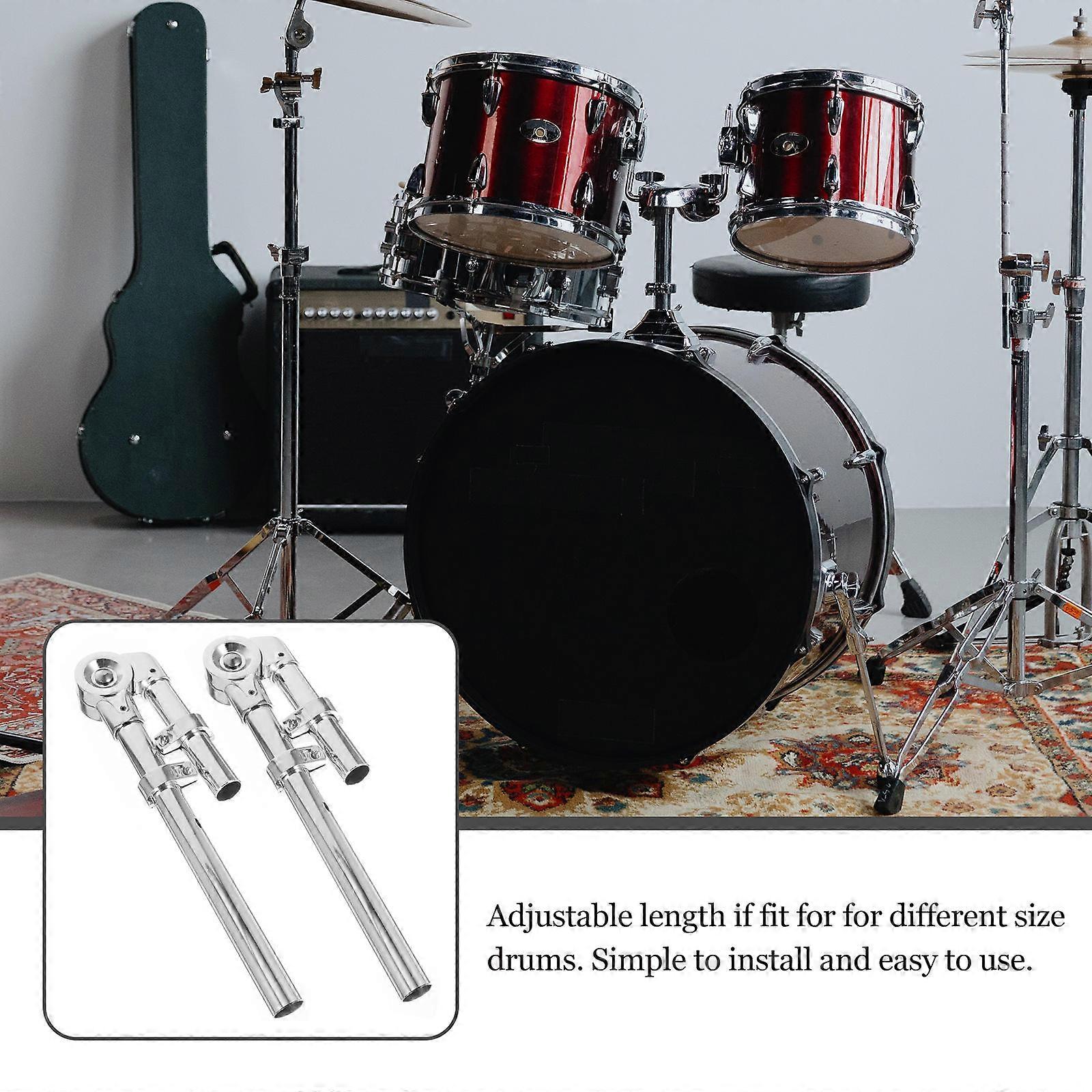 1 Pair Drum Stand Tom Drum Bracket Percussion Instrument Bracket Drum Rack