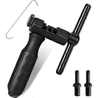 Bike Chain Tool Removal Wrench Bicycle Repair Kit Bicycle Tools Chain Repair Tool Bike Chain Remover Universal for 7 8 9 10 Speed Chain Link (Black)