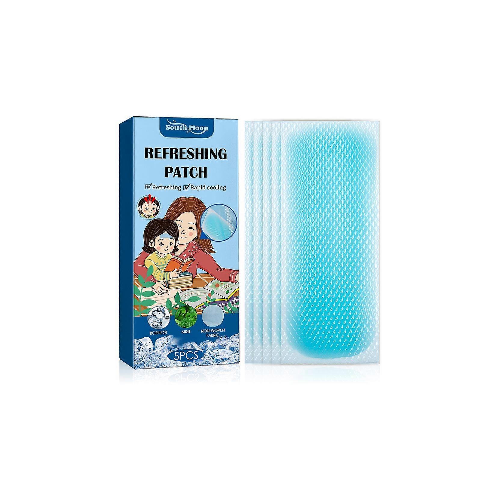 Cool Down Patch, Cool Up Hydrogel Cartoon Ice Patch Quick Cool Down Compress
